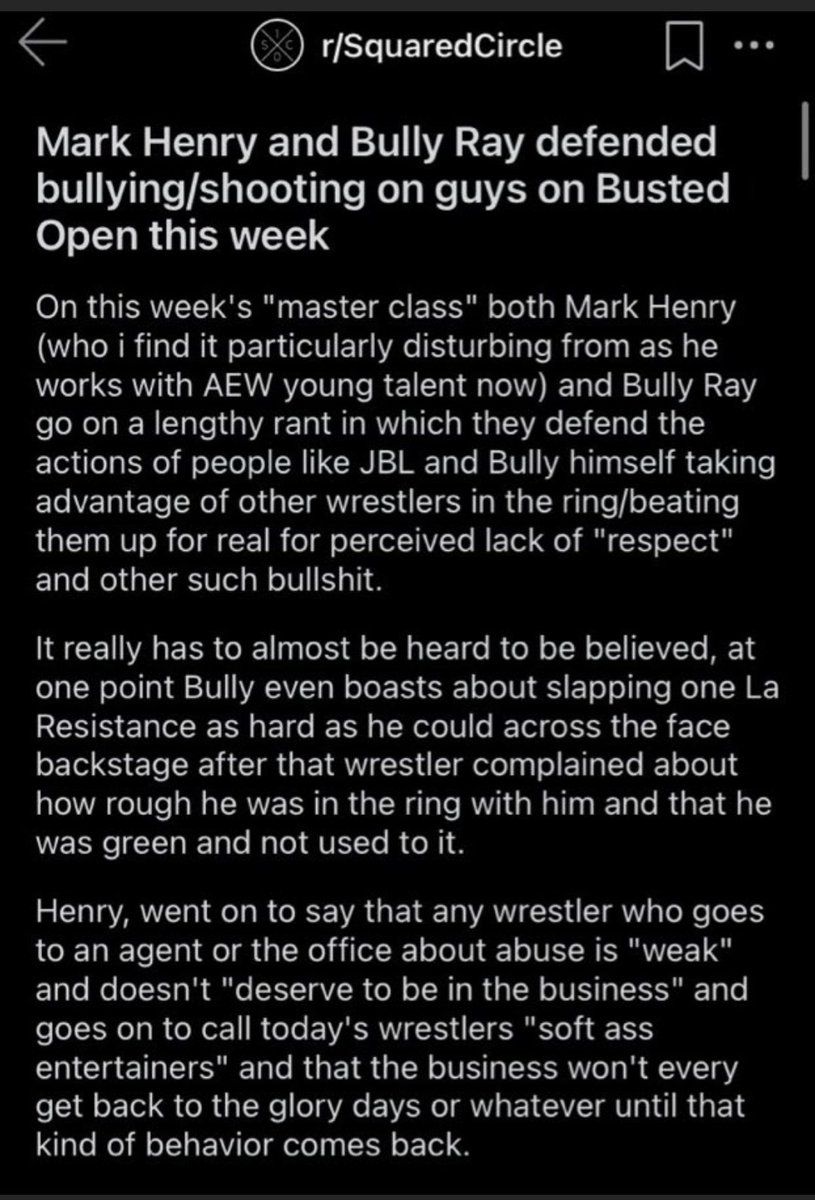 _thatswrestling's tweet photo. After the comments made by these two,
You can be sure it'll be addressed on the next episode. https://t.co/pLx41A1YGh