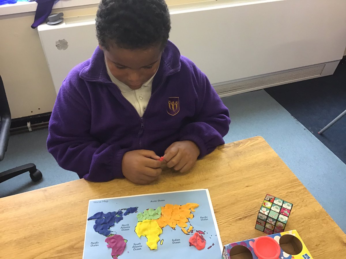 Ash Class have incorporated fine motor skills into our geography lesson today. We have used maps and globes to explore the seven continents, developing our understanding further by creating our own map.
<a href="/EEC_Elaine/">Elaine Education Centre</a>