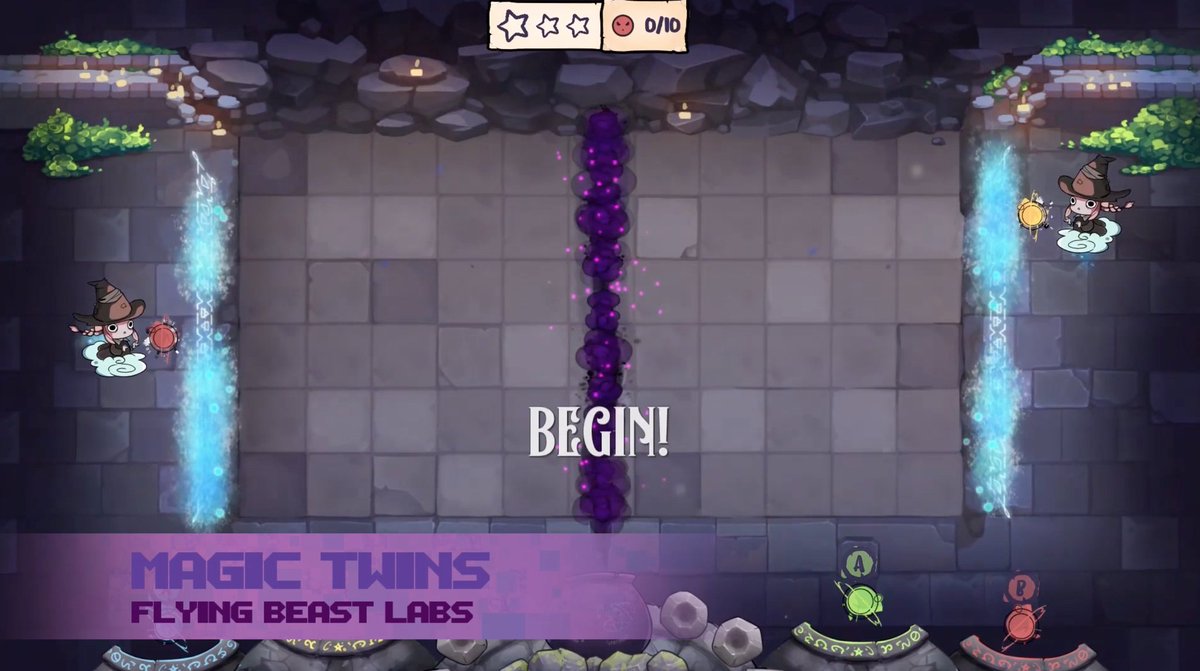 PoloDigitalMLG's tweet image. En la categoría de Accesibilidad de @Fundacion_ONCE es finalista 'Magic Twins' de @FlyingBeastLabs 
#IndieGamesMálaga21