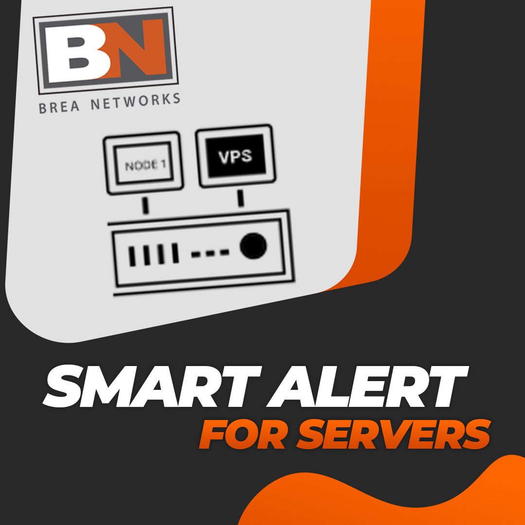 BreaNetworks's tweet photo. Our Smart Alert service will give us real-time alerts to any potential upcoming server problems, allowing us to be proactive versus reactive when potential server problems are heading your away. #BreaNetworks #TechCompany #AnaheimBusiness #AnaheimIT #servers #smartalert https://t.co/FBVzrFgHTS