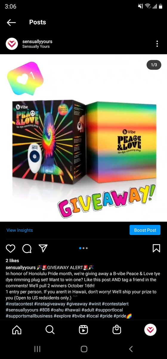 SensuallyYours's tweet photo. Wanna win something cool?! Go check out our giveaway on Instagram! Hurry, hurry! Contest ends on October 16th. All entries must be on the original insta post ❤
IG: @sensuallyyours
#instagram #ContestAlert #winthis #winit #sensuallyyours https://t.co/g2jSCp7e0G