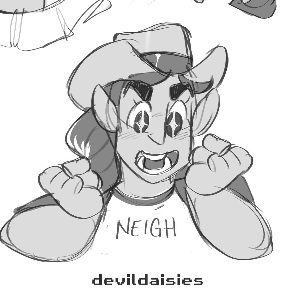 warmup doodles #dimension20 #theseven 