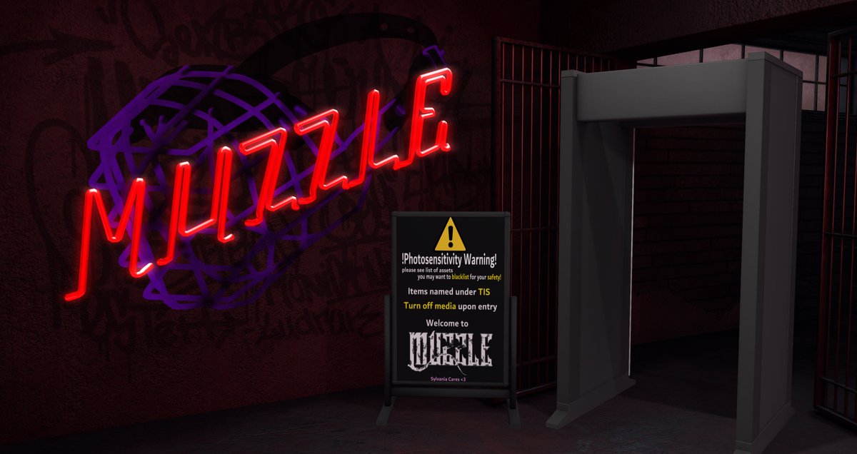 We can't wait for tomorrow night, please take a moment to familiarize yourself with the warning below before you come explore Sylvania Underground at Muzzle!
Meet us at 4pm SLT for opening night.
See you there. 😈
