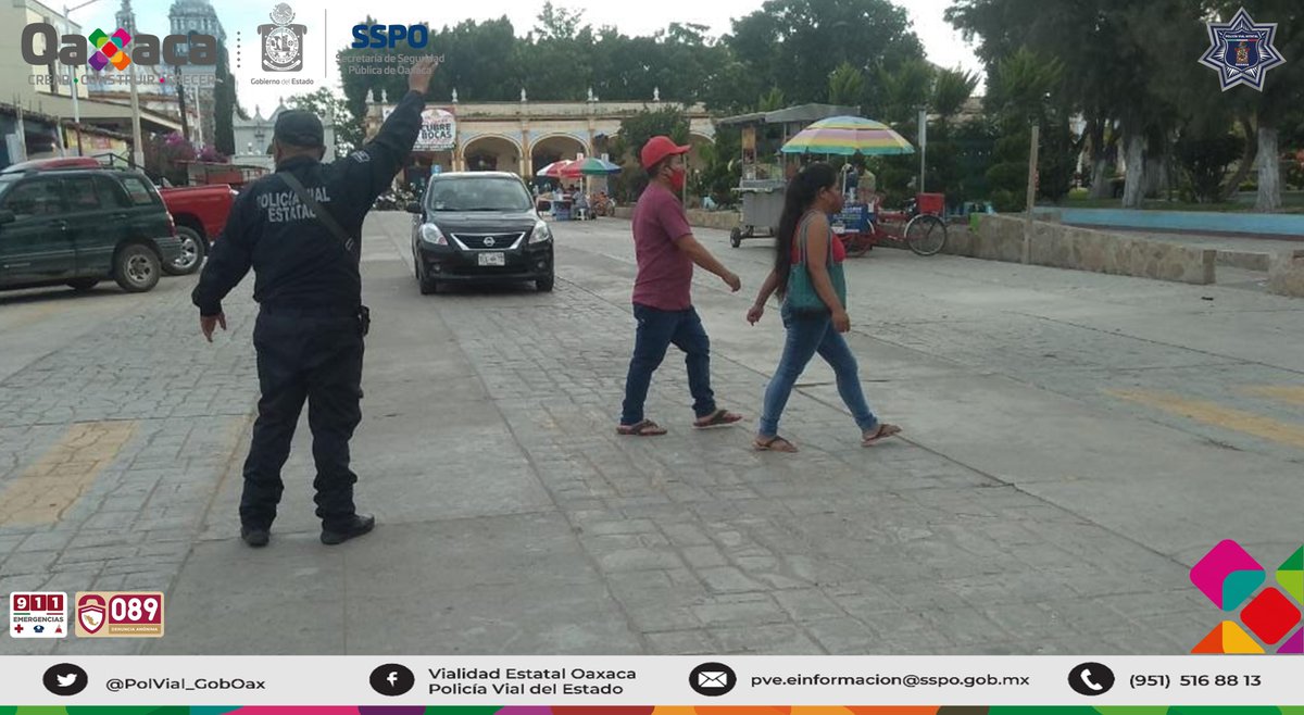 PolVial_GobOax's tweet photo. #ConductorResponsable

✅ Respete los pasos peatonales.

👉🏻 Ceda el paso al peatón.

#MovilidadSegura #ElPeatónEsPrimero 

@GobOax @alejandromurat @SSP_GobOax @Heliodoro_hcde @SIDISSP_GobOax @DAVIDANTONIOJIM @PABIC_GobOax @Oaxaca_9_1_1 https://t.co/kFKschSSME