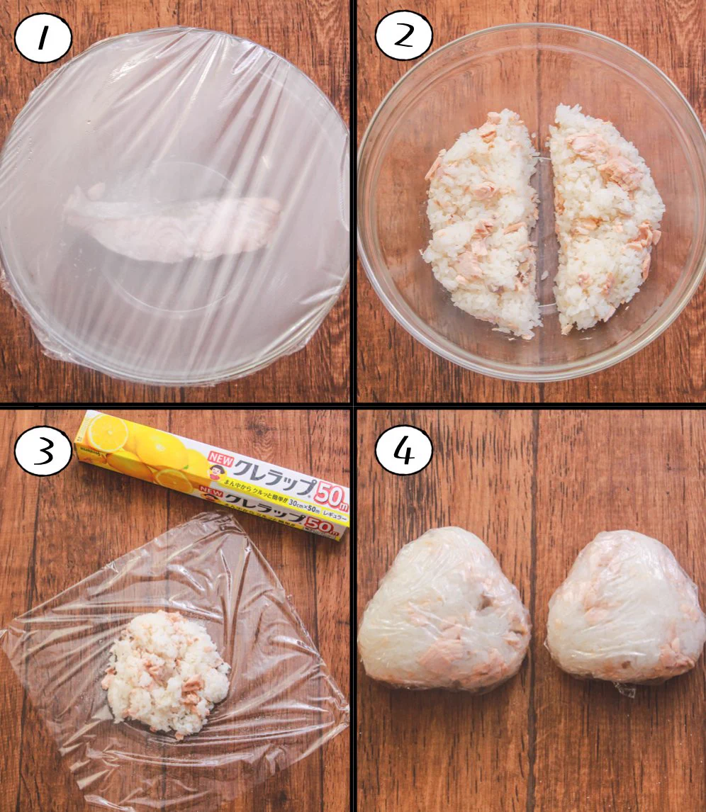 鮭おにぎりを作る時はご飯に「白だし」を混ぜよう！！料亭で出てきそうなおにぎりが作れる！