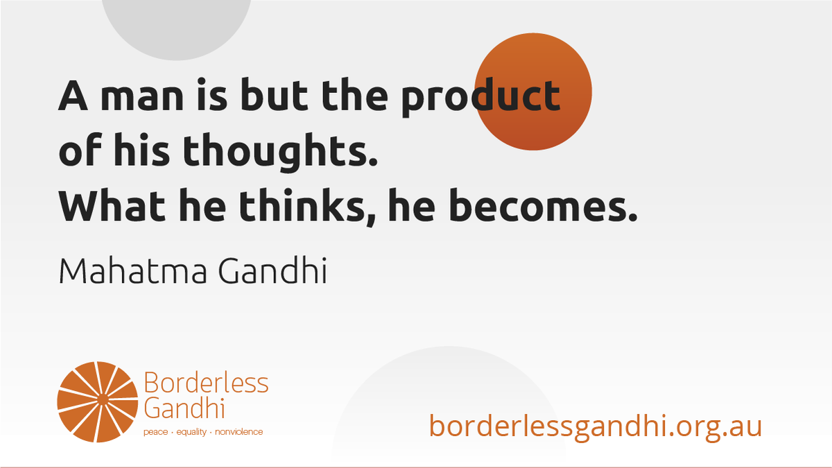 borderlessgandh's tweet photo. “A man is but the product of his thoughts. What he thinks, he becomes.” 
“Earth provides enough to satisfy every man's needs, but not every man's greed.” 
– Mahatma Gandhi

#mahatmasmessage #gandhi 
 https://t.co/vOVCOrpEmN https://t.co/yKzv3HOPU4