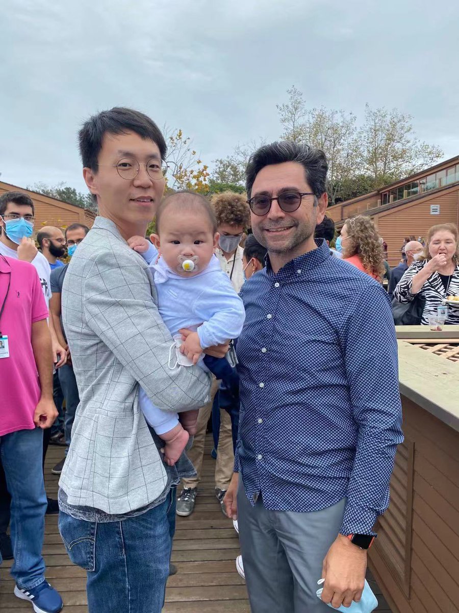 Yunfeng Chen (@yunfengchen2) on Twitter photo My 6-month-old son suddenly got really serious when taking the pic, so I trust he knew who he was meeting with and changed to his meet-the-Nobel-Prize-Winner face 😁😁😁 Congratulations again, Ardem! <a href="/ardemp/">Ardem Patapoutian</a> My 6-month-old son suddenly got really serious when taking the pic, so I trust he knew who he was meeting with and changed to his meet-the-Nobel-Prize-Winner face 😁😁😁 Congratulations again, Ardem! <a href="/ardemp/">Ardem Patapoutian</a>