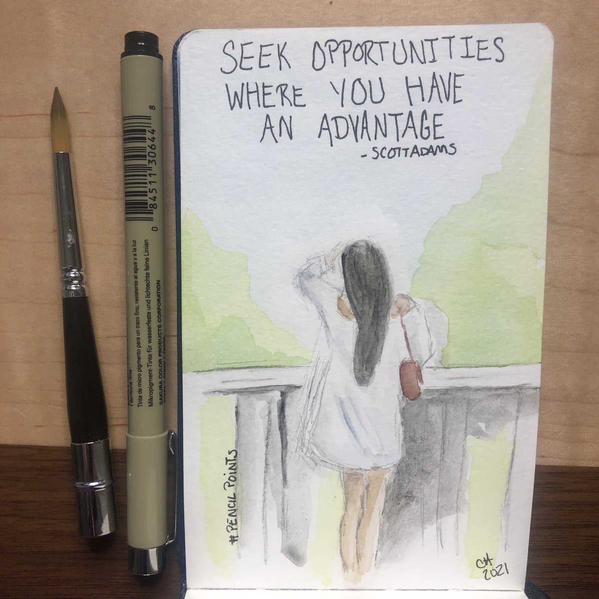 chrisellaloans's tweet image. “Seek opportunities where you have an advantage” 

Take advantage of your natural strengths &amp;amp; #skillstack  You still have to work hard, but your efforts will be compounded.  Take every advantage you can get &amp;amp; multiply it.

#pencilpoints #wearewhereyouare