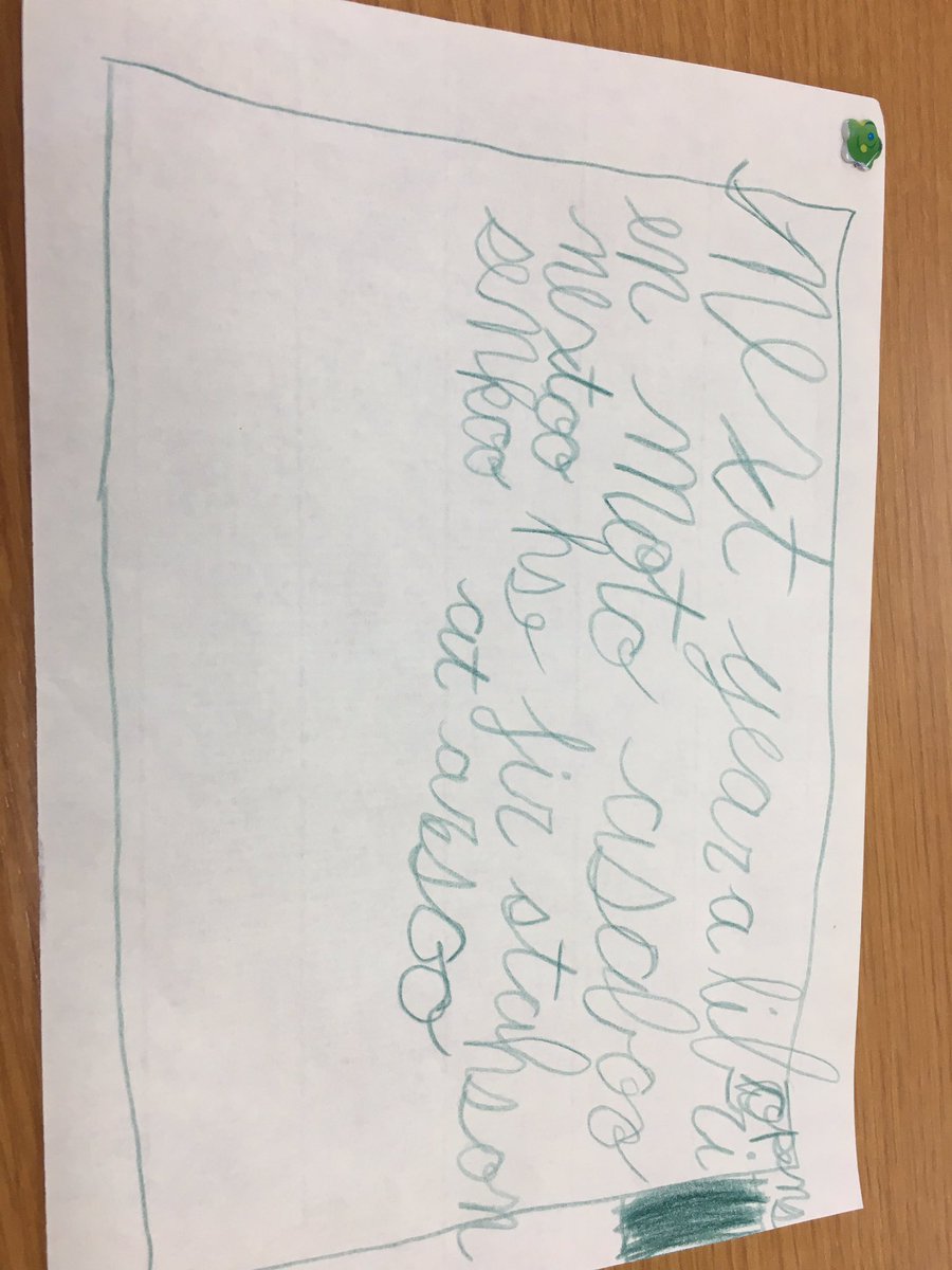 MSTokyoLibrary's tweet photo. I received this future prediction this morning: “Next year a library opens in Moto Azabu…” The student who gave it to me says she will open that library. Big Plans!#WeAreMST#MSTLibrary https://t.co/Xs3WvQt5Jr