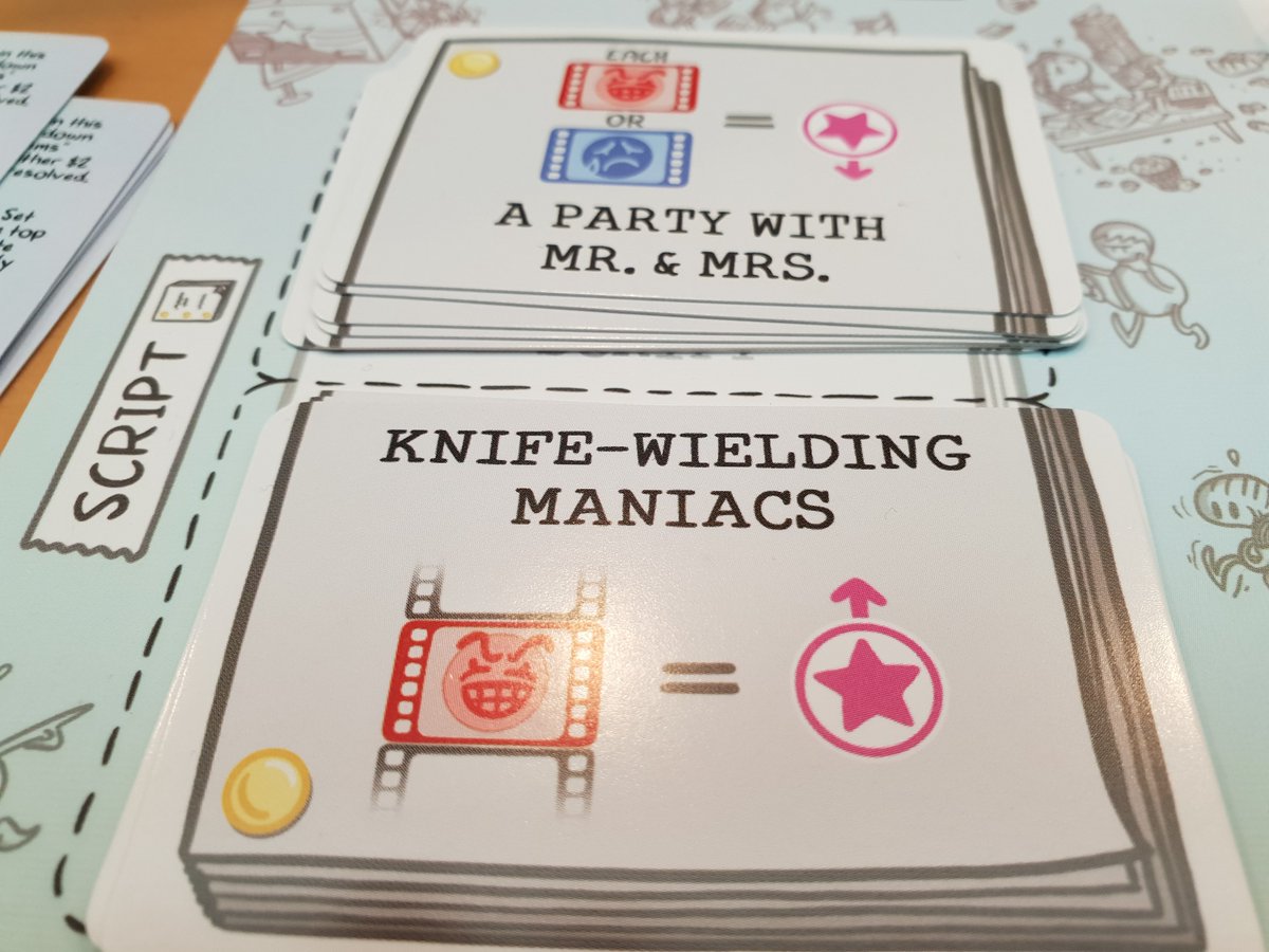 Co-operative film making board game Roll Camera has finally arrived! Created by a real film maker, Malachi Ray Rempen, it's thematic and real to life. As a team, make a five part film despite the problems and stay within budget and on time... #cooperative #justarrived #boardgames