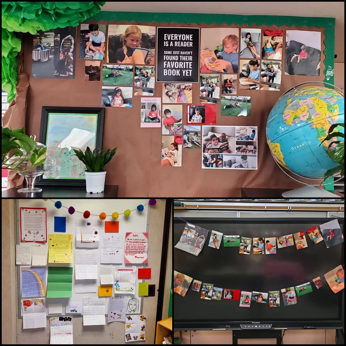 WE ARE READERS!
We've already come so far &amp; grown so much! Today we celebrated. Special district guests came in to read to and with the kids, snacks were abundant, and the kids SQUEALED with glee when they saw the letter wall! It was an incredible celebration.