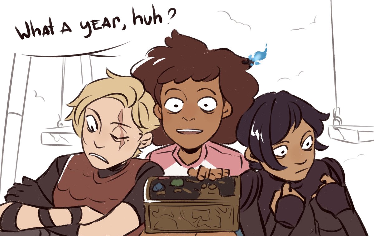 cutetanuki_chan's tweet image. I bring you shitposts 

#amphibia #sashawaybright #anneboonchuy #marcywu