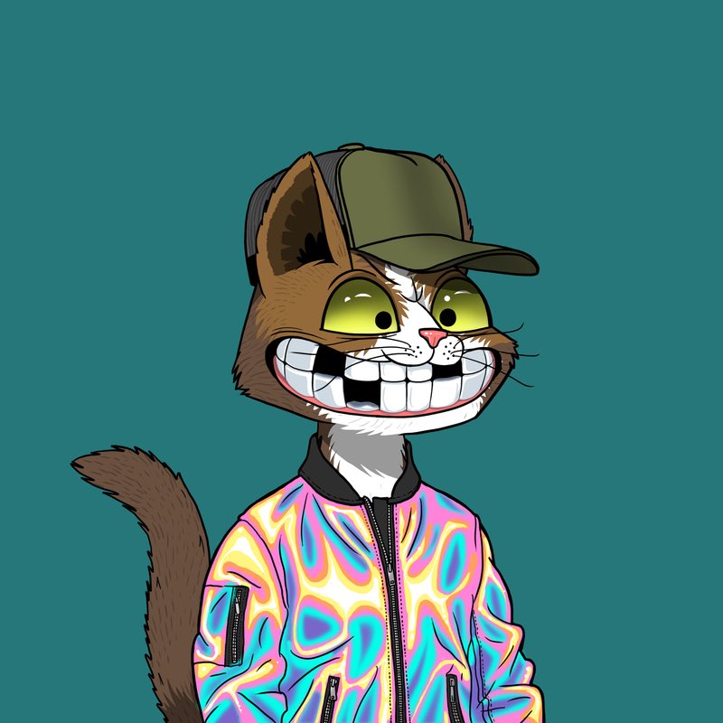 chilly_jpgs's tweet photo. Who would’ve thought I would say this: My #CryptoDad (@CryptoDadsNFT) has moved into his Metaverse apt. in the @EthereumTowers with his MarsCats (@marscatsvoyage). Now he has even found a first piece of art (by @jonburgerman; gallery @misa_artmarket) for his digital canvas 🖖#MCV https://t.co/yUMbXltApE