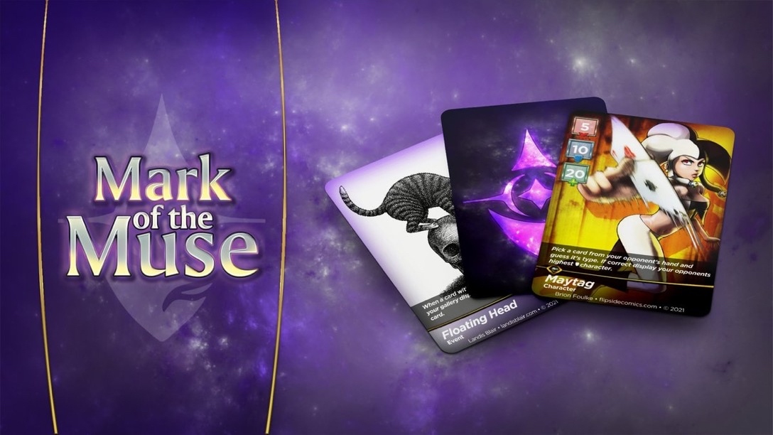 blue_troller's tweet photo. Don’t sleep on this Kickstarter.  Mark of the Muse is an Artist sourced trading Card game featuring Chicago artists! Link in bio!

https://t.co/LcGGZYq1oL
#kickstarter https://t.co/JuAXjhU9hV