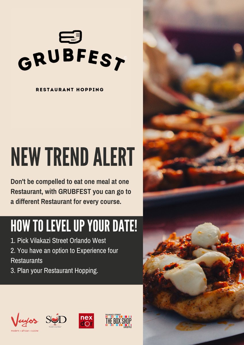 New Trend Alert#trending#Grubfest#Vilakazistreet