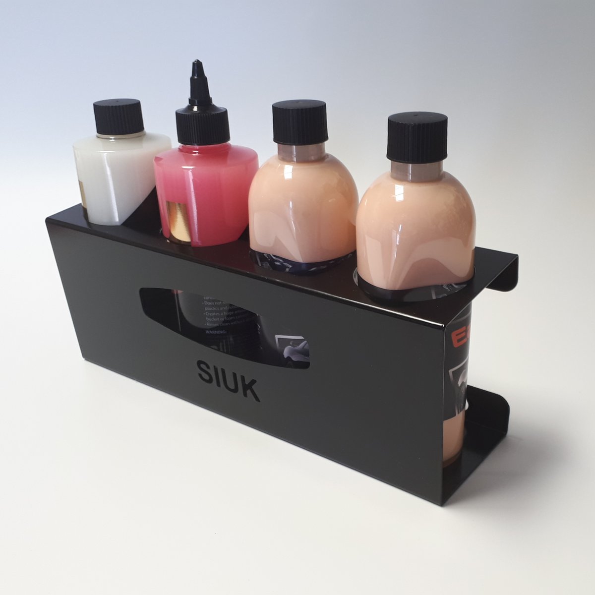 Spray Can Holder (4 Cans) Wall Mount tuppu.net/5e7c3374 #GBmfg #Detailing #Workshop #UKmfg #Garage