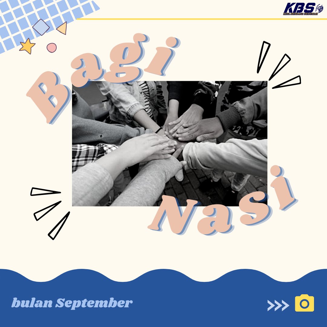 kbscommunity's tweet photo. [KBS in ACTION] 

Halo Kabers! Mau ngasih tau nih kalo salah satu kegiatan rutin dari KBS sendiri adalah Bagi Nasi. 

Bagi nasi sendiri sudah dilakukan di beberapa kota, lho. https://t.co/NaLkuiMex3
