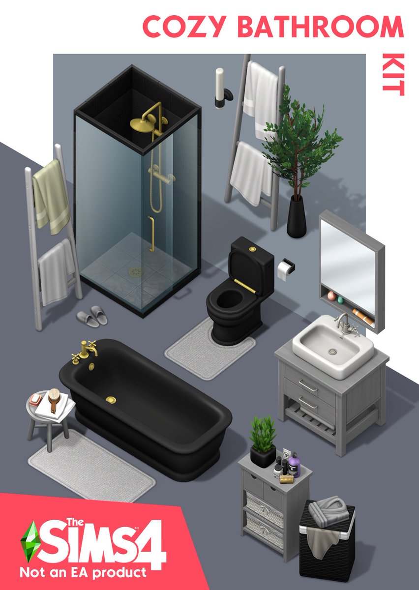 MaiaGame_FR's tweet photo. Coucou à toutes et tous,
Voici un kit dédié à la salle de bain, tout y est : des meubles, papiers peints, sols ! 😎
Bisous 💋❤️️
#thesims4cc #stuffpack #thesims #bathroom #kit @CentralSimmer @The_simslabs #maiagame #website #youtube
https://t.co/Ok7eJlCcAE https://t.co/x1lFxJWJUK