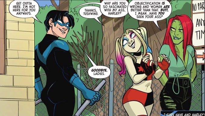 El perro culazo de Nightwing 