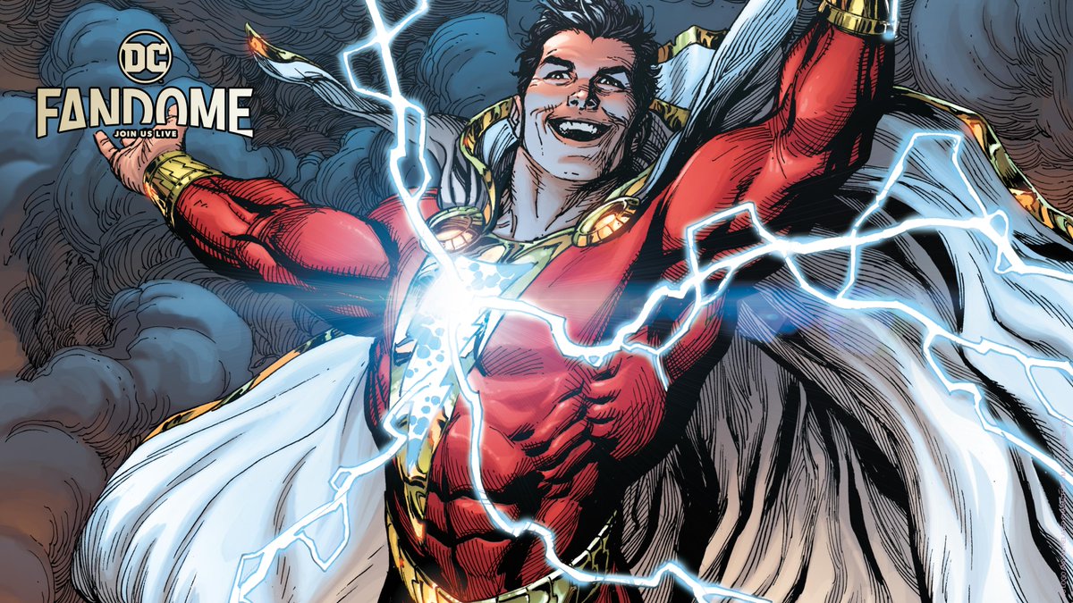 DCOfficial's tweet photo. Six powers, one word ⚡ Learn the magic behind Shazam ahead of #DCFanDome: https://t.co/P9EYMmH47Q https://t.co/veHdQub0nn