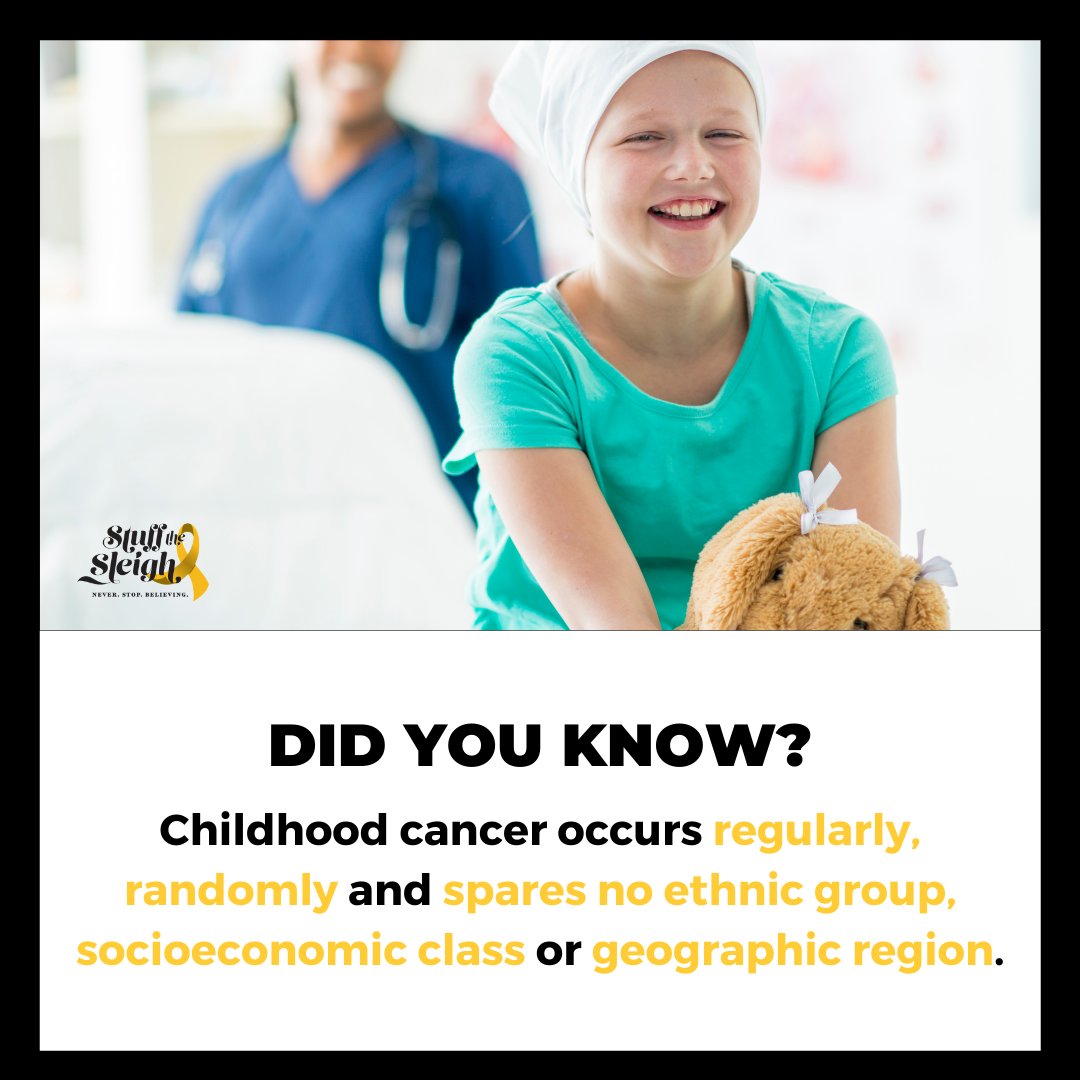 Childhood cancer occurs regularly, randomly and spares no ethnic group, socioeconomic class or geographic region.

Will you be the difference maker we need to continue supporting our families?