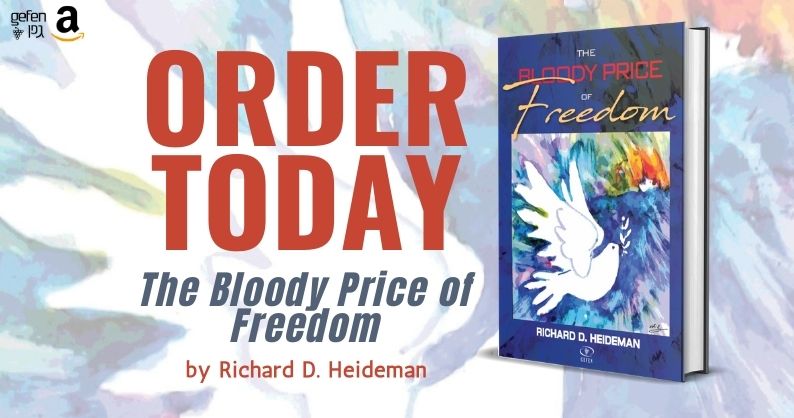 HeidemanDC's tweet photo. My new book on the topic, The Bloody Price of Freedom, will be available for purchase this coming Sun Oct 10th by @GefenPublishing: https://t.co/mnigKaUnXW https://t.co/F73NeITQmp