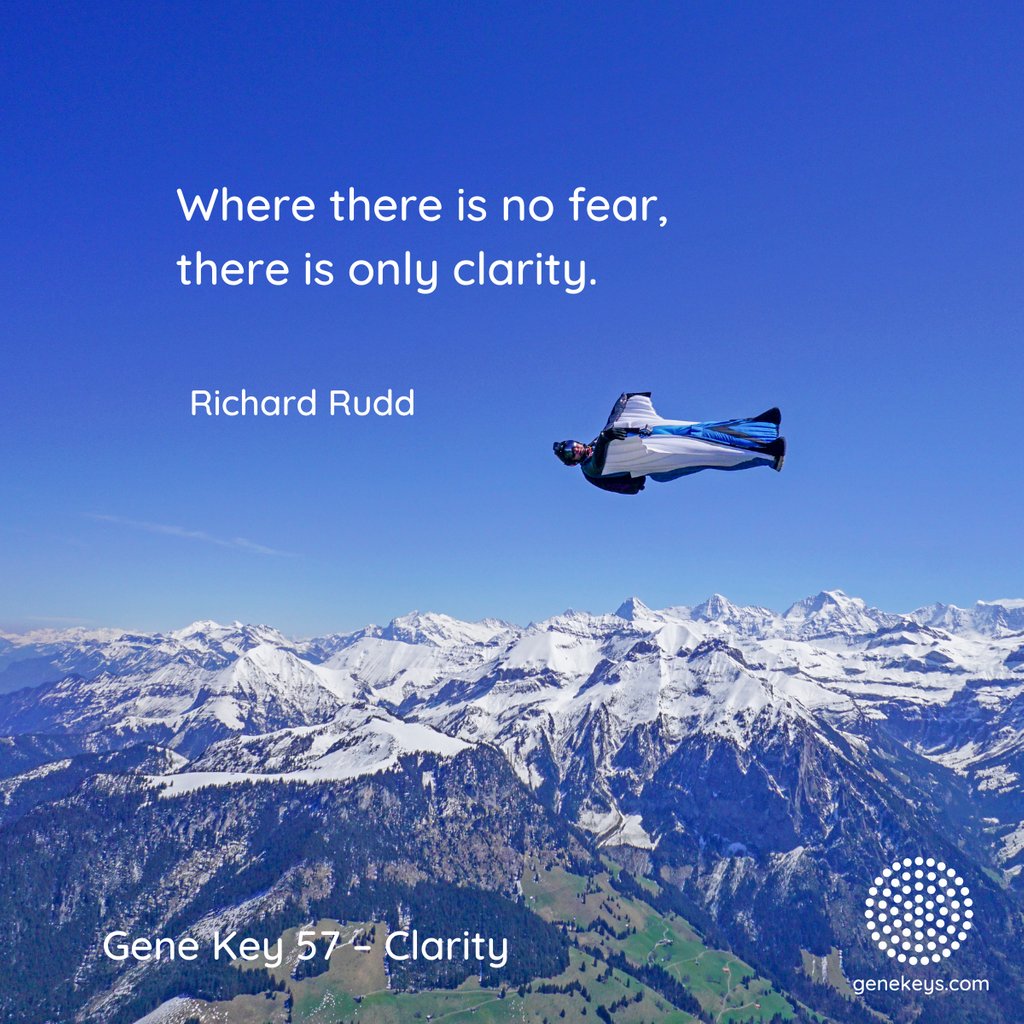 gene_keys's tweet photo. The Pulse – 8 Oct to 13 Oct – The 57th Gene Key moves from the Shadow of Unease to the Siddhi of Clarity and it is the Way of Intuition
A Gentle Wind
For more about the Gene Keys visit and subscribe to The Pulse at https://t.co/Dviu0apuuY
#genekeys #genekey57 #clarity #intuition https://t.co/lW465uG4rK