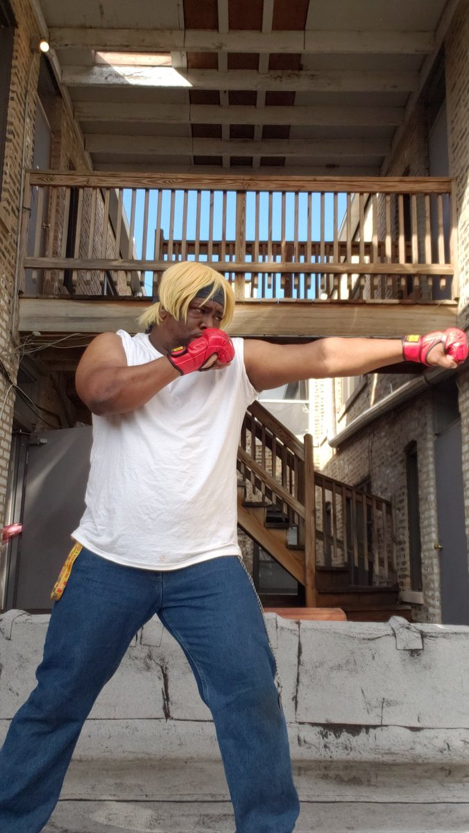 JLee_Akaza's tweet photo. #blacktober2021 Cosplay October Day 7
(OG) Axel Stone from Streets of Rage/Bare Knuckle series
GRAND UPPER!!!!
#Sega #StreetsOfRage #BareKnucle #GrandUpper #AxelStone #ProjectXZone https://t.co/cVQJrjr0Ll