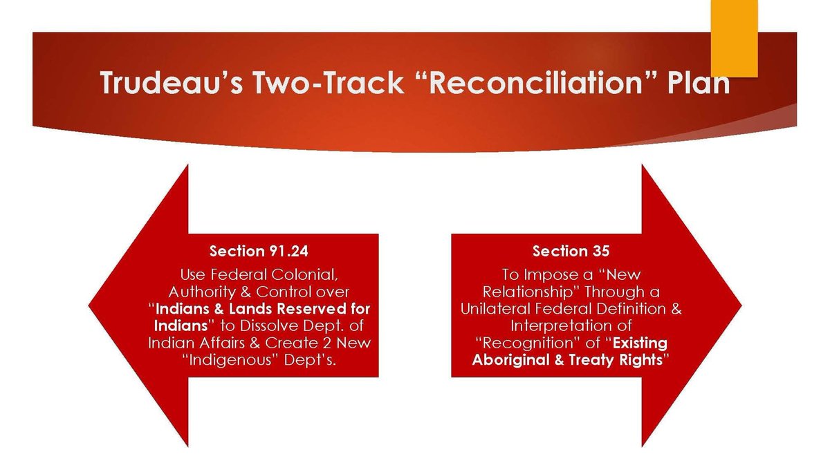 RussDiabo's tweet photo. What is “systemic racism”? It is Canada’s constitutional framework, which based on the racist “two founding nations” concept, contained in Canada’s 1867 &amp; 1982 constitutions! https://t.co/zAH2XBd1u8
