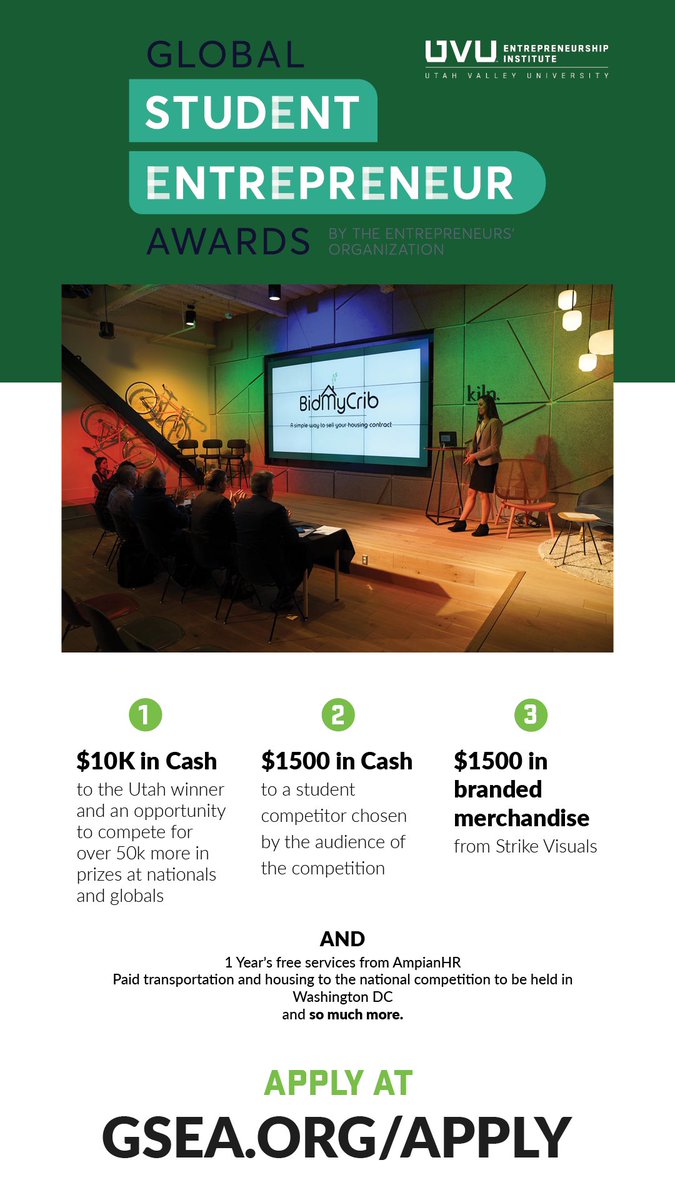 UVU Entrepreneurship Institute tweet media