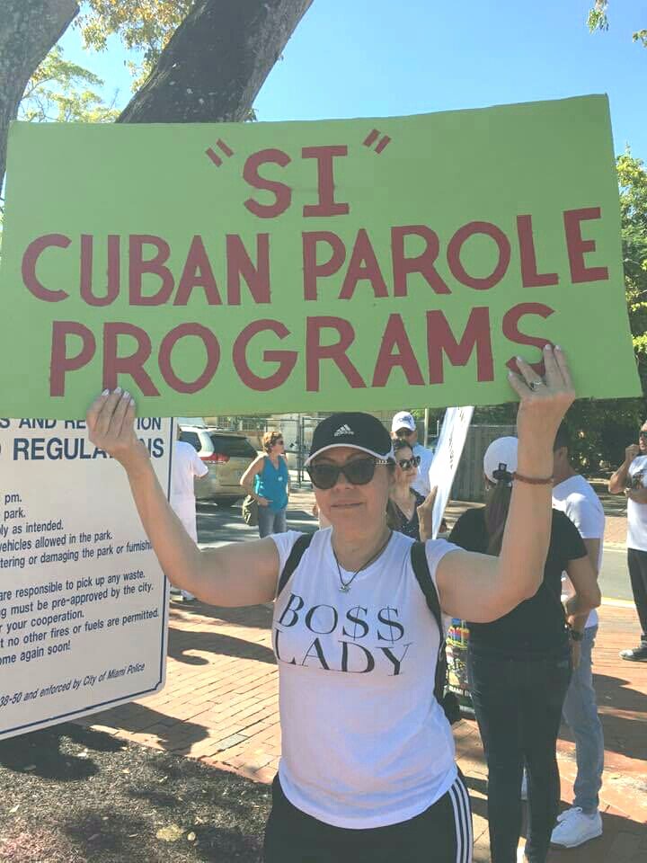 CubanasEn's tweet photo. @El_Vagabundero @yanetCornell @TwiterCuba @VictorDuenasCU @Bluespiritsang @cubanolibre48 @CeibaMambisa @CubaLegion01 @Edutorrente @FIamuseyou @Ixelixere @CFRPtweet @izquierdo_isis @SolisAnnouncer @camafs @LaFamiliaEsTodo @ReunificacionF @CubansFamily #CFRP 
#ConsularServicesinCuba 
#SOSCuba #SOSCubanFamily
#ContinueCubanCFRP
#NoMoreGuyana https://t.co/ruUzhc2x5n