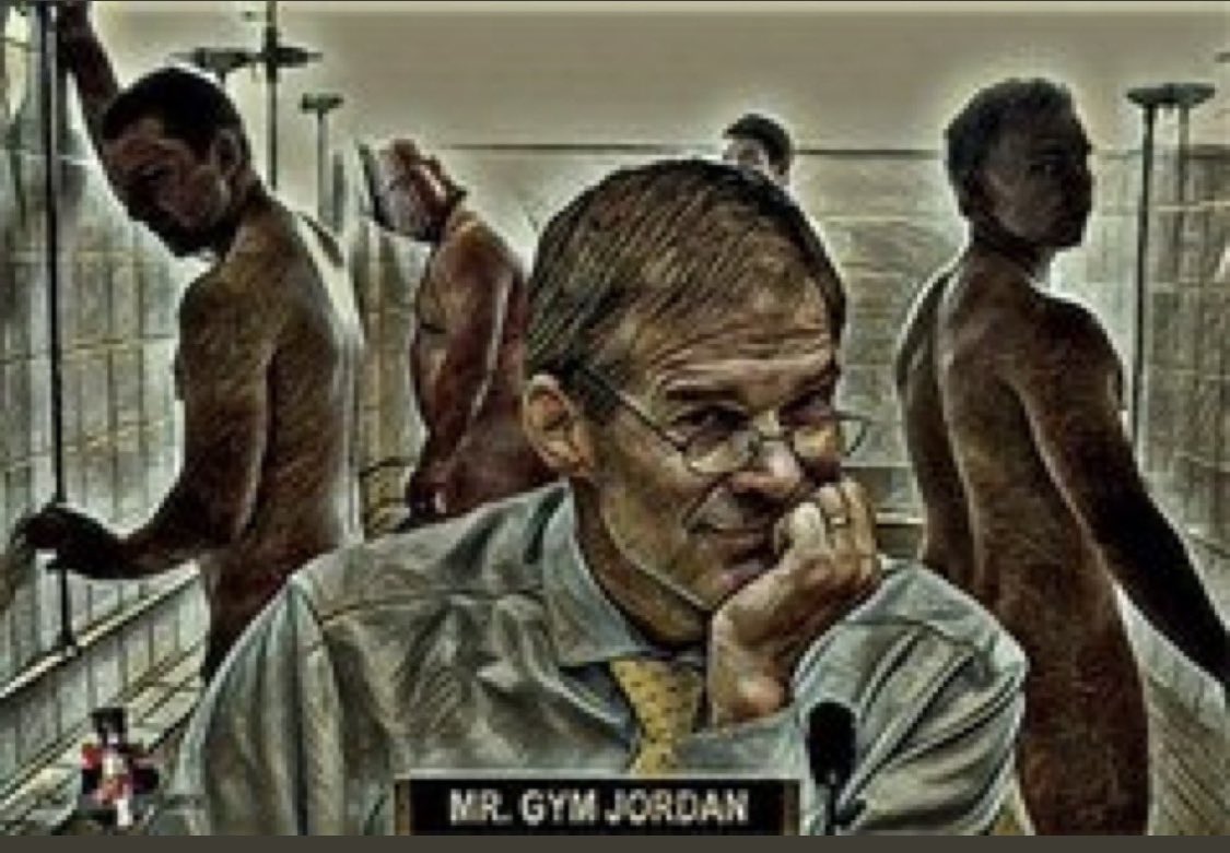 LevinMoones's tweet photo. @Jim_Jordan I wish he would look into the sex crimes of #GymJordan https://t.co/2IFU1yAL9k