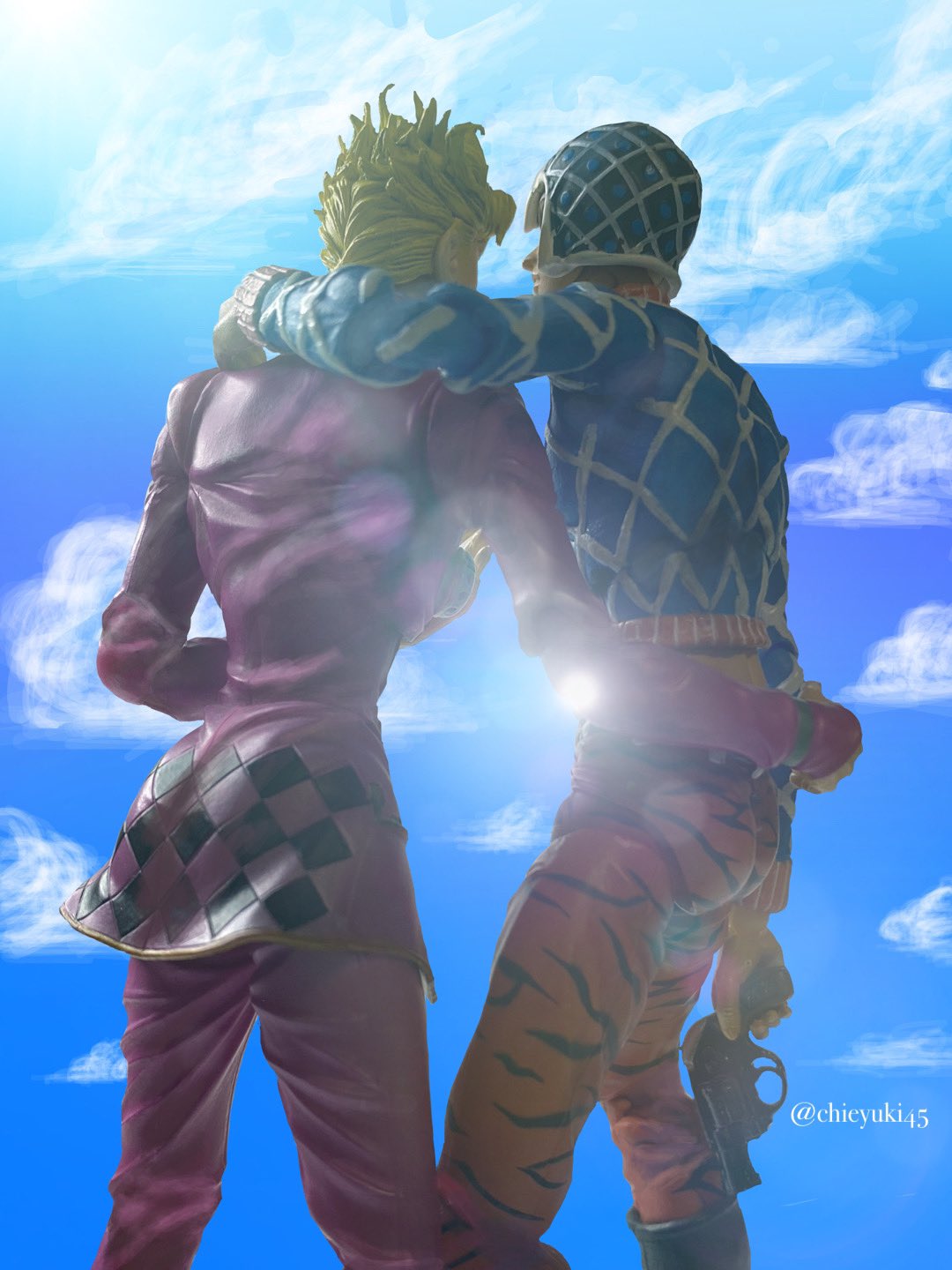 Twitter 上的 港 よーこ カプリ島 戦闘後 グイード ミスタ ジョルノ ジョバァーナ この頃のジョルノのスタンド能力は身体の機能を修復できなかったという事であっているのでしょうか ジョジョの奇妙な冒険 超像可動 オモ写 Jjba Jojo T Co