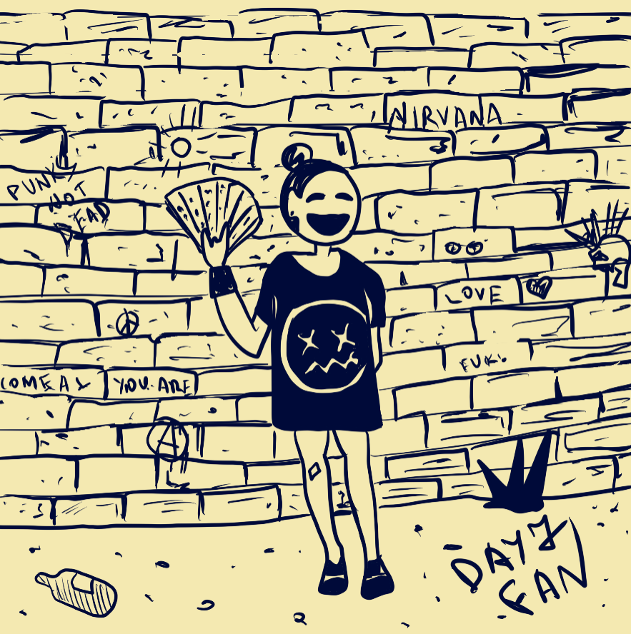 lik7's tweet photo. День 7. Марта идёт тусить.
#inktober2021 #inktober2021day7 #retroart #classic #nirvana #grunge #fan https://t.co/y5hKkdE6LO