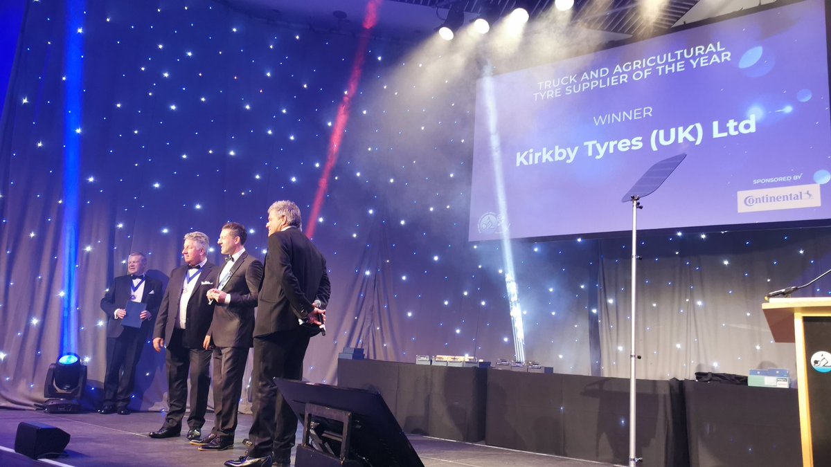 Truck and Agricultural Tyre Supplier of the Year is <a href="/Kirkby_Tyres/">Kirkby Tyres UK & Ireland</a> #TIAwards21