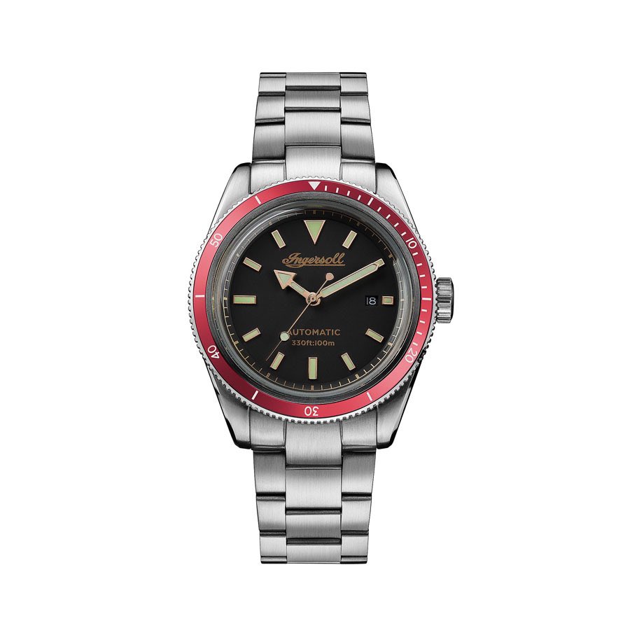 ITFWtimepieces's tweet photo. The Scovill I05001 | The ultimate statement watch. Bold in size with a black dial and straight-cut bronze case, this eye catching watch is one to build an outfit around. The Scovill I05001 is truly an ultra-special timepiece. https://t.co/OobgCuJ2DK. https://t.co/S1yiMeUR3W