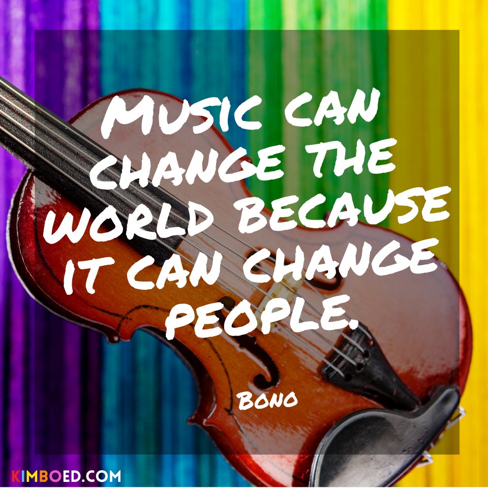 ChildrensMusic's tweet photo. "Music an change the world because it can change people."

- Bono

#teacherlife #musicteacher #music #musiceducation #ThursdayThoughts #musicislife #teachertwitter https://t.co/TkE0M2wiN0