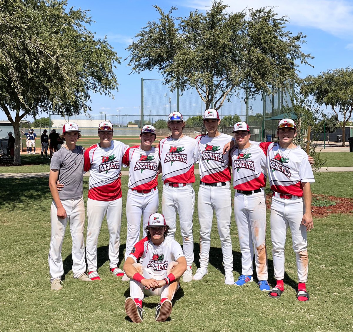Congrats to the 8 SAHS players who participated in the AZ Senior Fall Classic w/the AK Sockeyes/Brewers team! Sean Giffen (Sr.), Gavin Partch (Jr.), Ben Neuberger (Jr.), Isaac Johnson (Sr.), Luke Ivanoff (Sr.), Kaden Bevegni (Jr.), Oliver Brown (Sr.), and Curtis Hebert (Sr.)