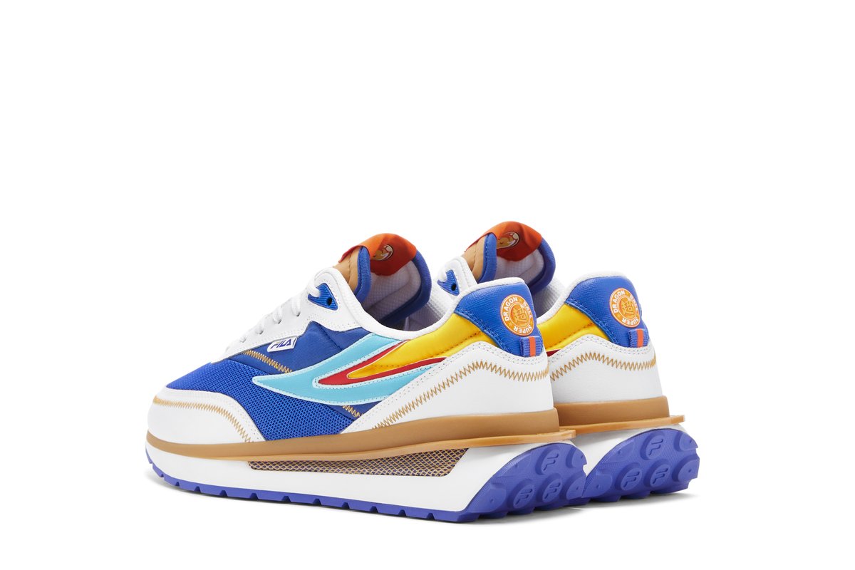 Funimation's tweet photo. NEWS FROM #NYCC2021: Power Up Your Footwear with Official Dragon Ball Super x FILA Collection 👟 

Read on: https://t.co/l2A1TB2D4T https://t.co/ArIU2uW6bd