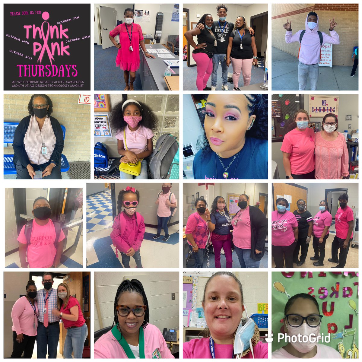 drtesiadwilson's tweet photo. Did you know that every 2 minutes a woman is diagnosed with Breast Cancer? Did you know that when detected early, the 5 year survival rate of breast cancer is 99%? #ThinkPinkThursday 💕#BreastCancerAwarenessMonth 💕 @AlexGreenElem @robynjbeard @WhitneyMJenkins @RenitaPerry2 https://t.co/sc3bP0qX0p