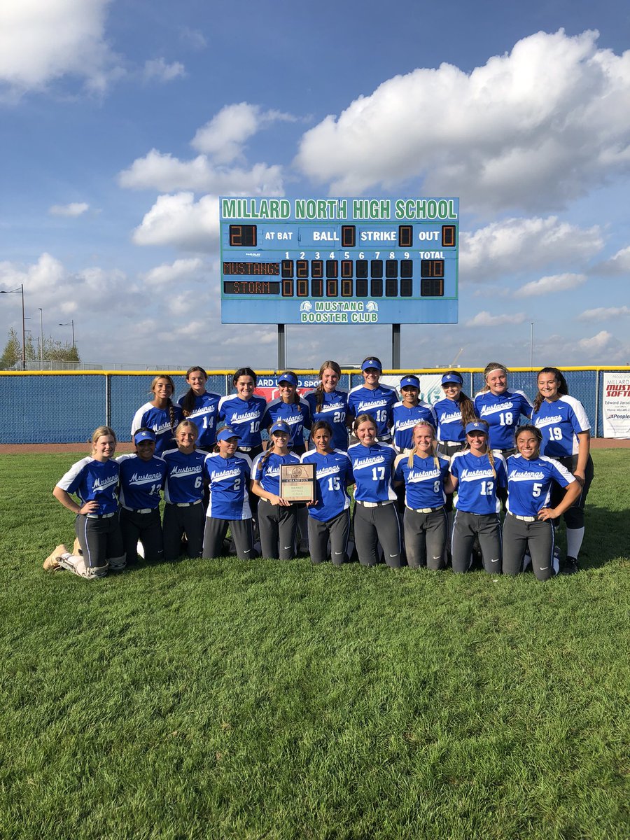 Ticket punched!!  Your A-6 District Champions!!  Congratulations ladies!!