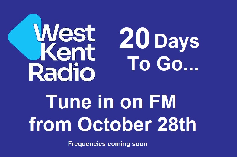 WestKentRadio's tweet photo. Spread the word...The Countdown continues... #TunbridgeWells #Tonbridge #Southborough #WestKent #LocalRadio https://t.co/iBqaQG26xU