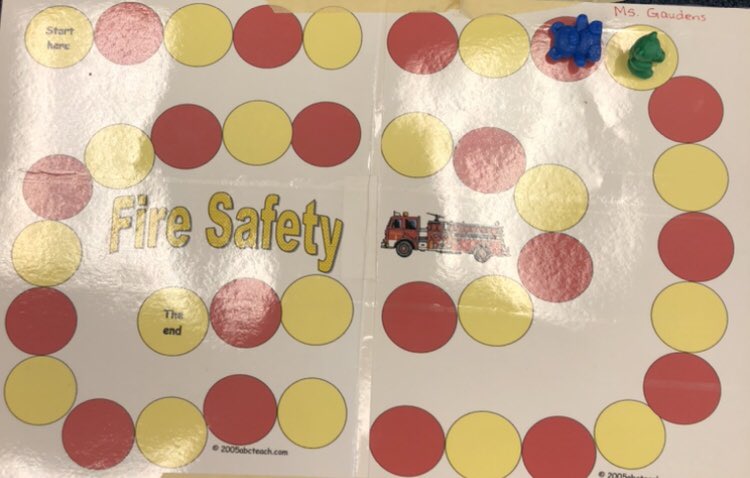 gaudens1st's tweet photo. 🚒Fire Safety review game.🚒 #eaglesdeserveit21 https://t.co/ut4OFh3qP6