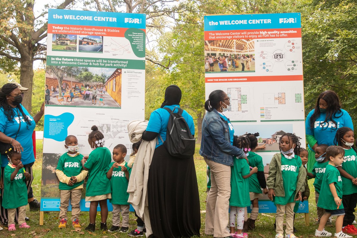 Yesterday, we unveiled designs for a new Welcome Center and play space at FDR Park with <a href="/myphillypark/">Fairmount Park Conservancy</a>, <a href="/PhilaParkandRec/">Philadelphia Parks & Recreation</a> and Friends of FDR Park. I’m happy <a href="/PhiladelphiaGov/">City of Philadelphia</a> is investing in this South Philly treasure. Learn more about these exciting updates: bit.ly/fdrparkplan