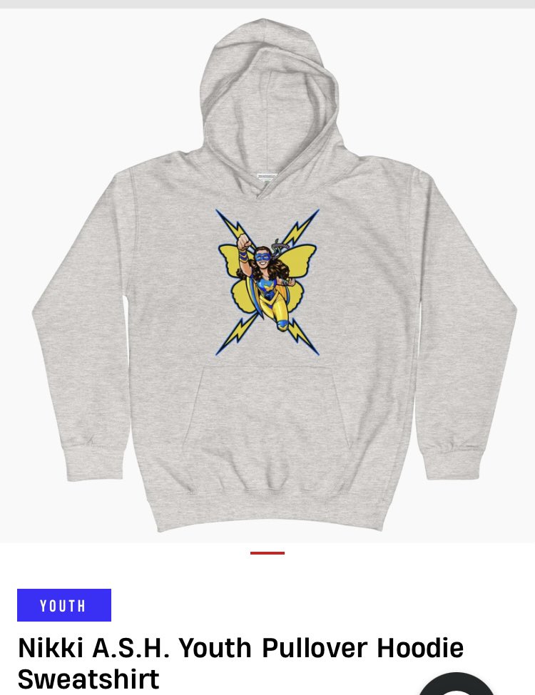WWENikkiCross's tweet image. NEW! ❣️❣️‼️❗️

Winter is almost upon us! Almost Superheroes need to wrap up warm! 🥶 ⛄️ ❄️ 

Available from @wweshop

shop.wwe.com/collections/ni…

🦸🏻‍♀️ ⚡️🦋