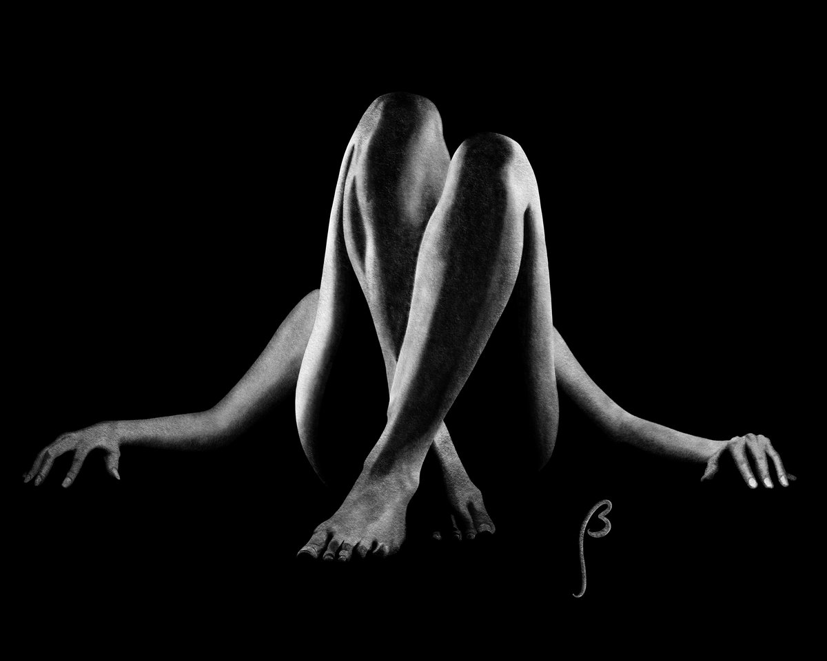 BargoDesign's tweet photo. Still playing with the charcoal brush. I like the gritty texture and it's super fun to work with. 

#procreate #nudeart https://t.co/6AeM2GeWOG