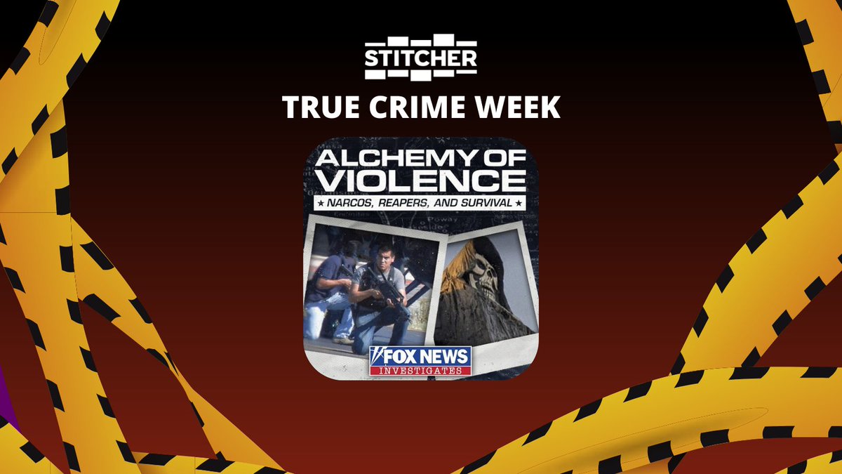foxnewsradio's tweet photo. It's #TrueCrimeWeek over at @Stitcher &amp; #AlchemyofViolence #podcast is featured in the SiNiStEr category... Listen now on the Stitcher app or at https://t.co/W2hGmtY0km if you can handle it! #StitcherTrueCrimeWeek https://t.co/b64oV2SsAI