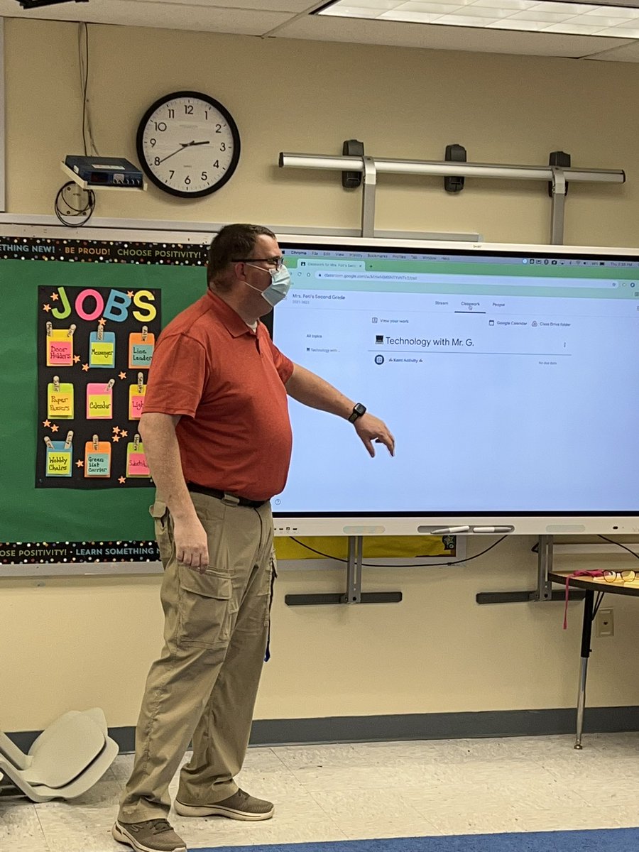 Thank you Mr. Gallagher for coming in to teach vital computer skills that will lead to success in school and home