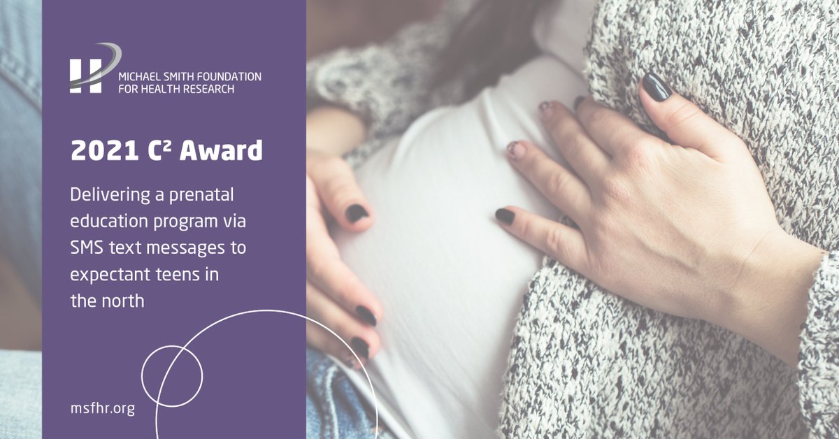 Michael Smith Health Research BC (@hlthresearchbc) on Twitter photo MSFHR C2 awardee Dr. Patricia Janssen & her team at UBC will collaborate with communities in northern BC to develop a digital prenatal education program to improve healthy behaviours in young mothers. bit.ly/3ASPiS1 <a href="/OptimalBirthBC/">Optimal Birth BC</a> MSFHR C2 awardee Dr. Patricia Janssen & her team at UBC will collaborate with communities in northern BC to develop a digital prenatal education program to improve healthy behaviours in young mothers. bit.ly/3ASPiS1 <a href="/OptimalBirthBC/">Optimal Birth BC</a>