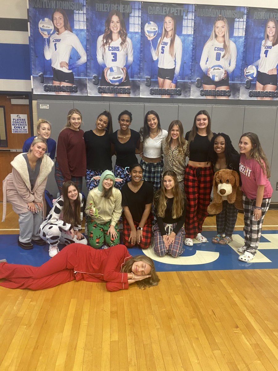 CSHSVolleyball's tweet photo. Nighty Night, Knights! Volleyball plays Clear Lake at 4:15 before football, yall stop in and cheer us on before heading to the football game. https://t.co/Yygd6UISxi